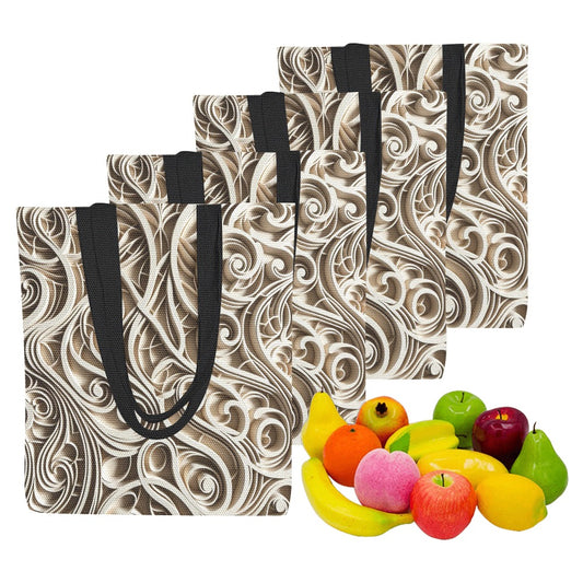 Canvas Tote Bag (P190) (Set of 4)