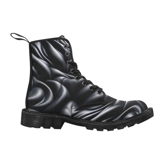 Women's Lace Up Canvas Boots (P255)