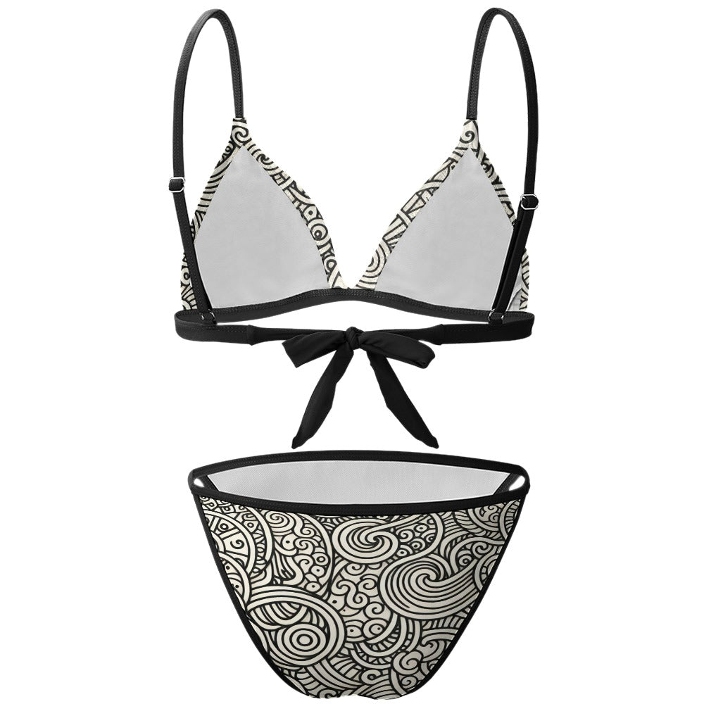 Sexy zweiteiliger Bikini-Badeanzug (P188)