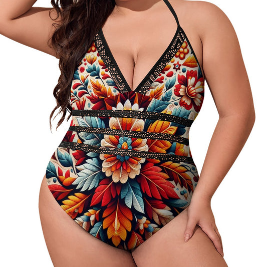 Nagy méretű bikini fürdőruha (C93)