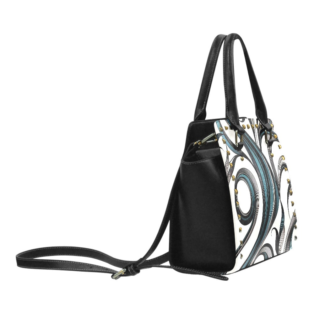 Rivet Shoulder Handbag (P292)