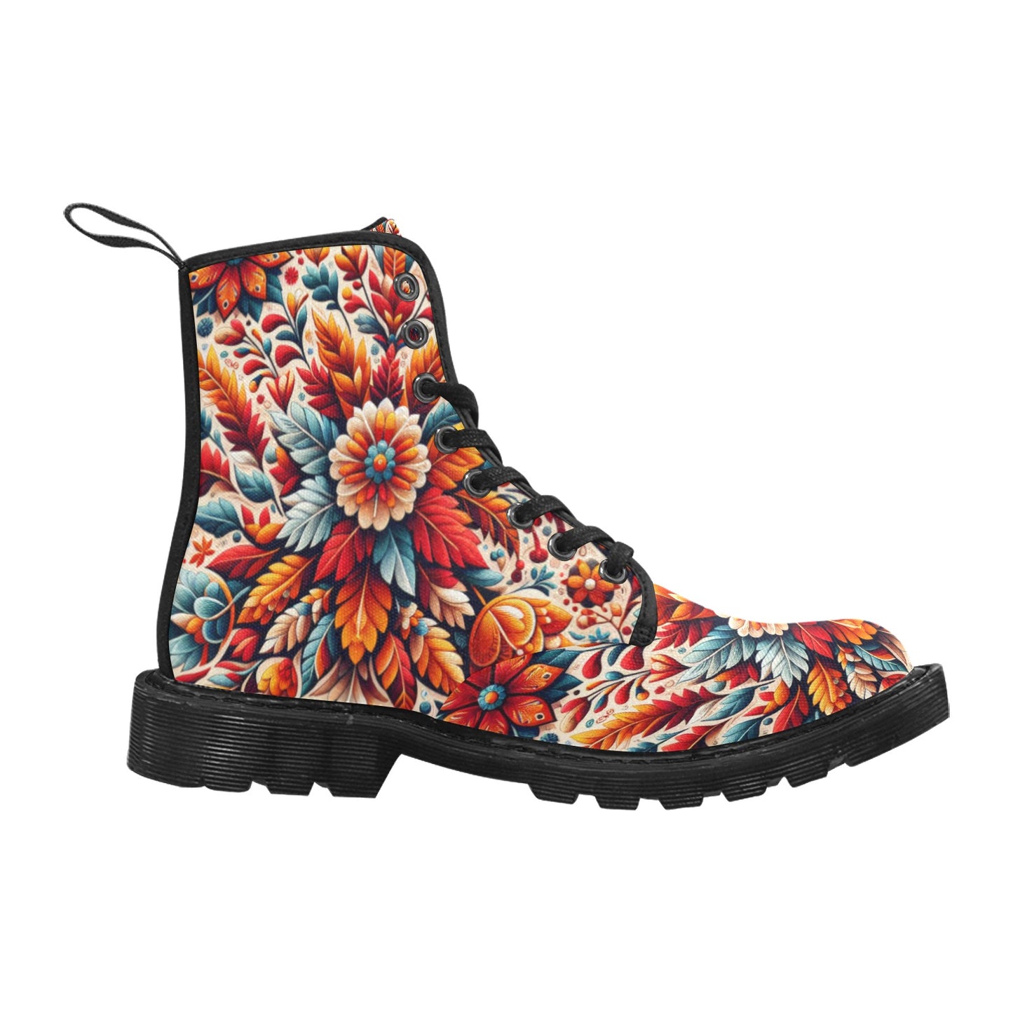 Women's Lace Up Canvas Boots (C93)